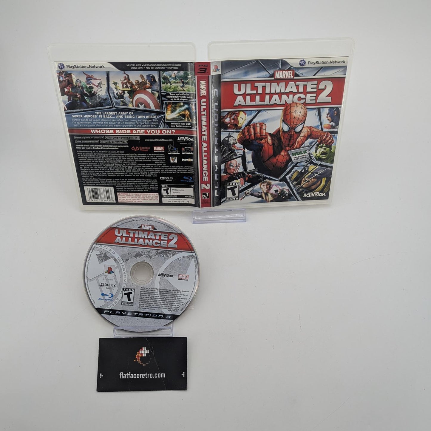 Marvel Ultimate Alliance 2 - Sony PlayStation 3 - Game and Box Only