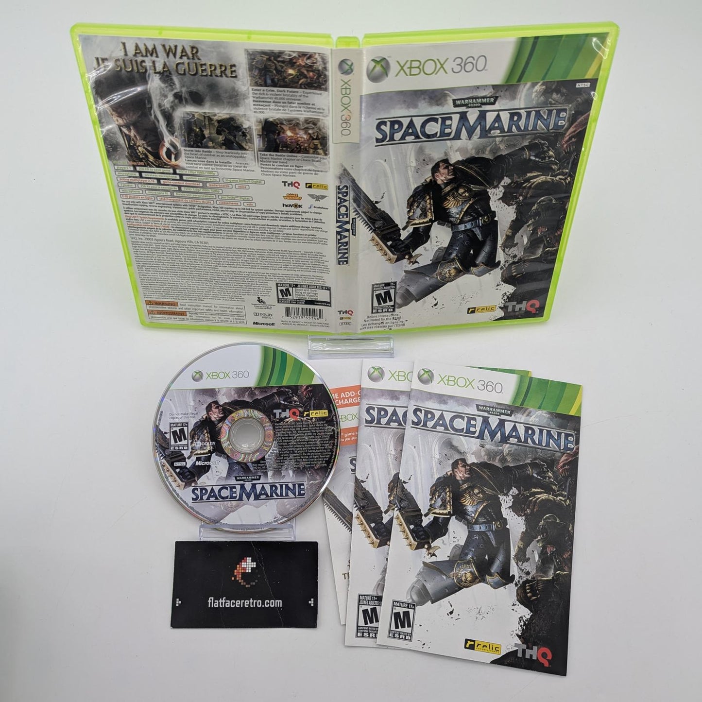 Warhammer 40,000: Space Marine - Microsoft Xbox 360 - Complete