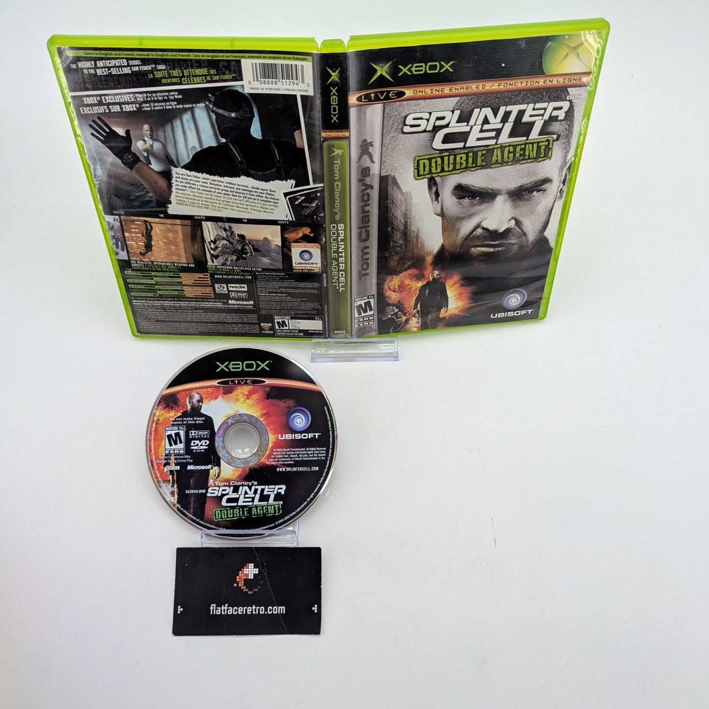 Splinter Cell Double Agent - Microsoft Xbox - Game and Box Only