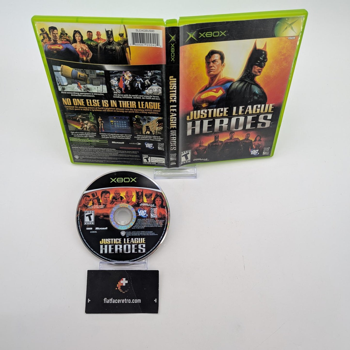 Justice League Heroes - Microsoft Xbox - Game and Box Only