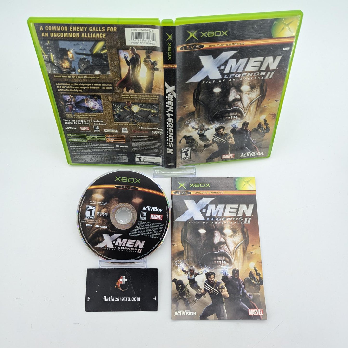 X-men Legends 2 - Microsoft Xbox - Complete