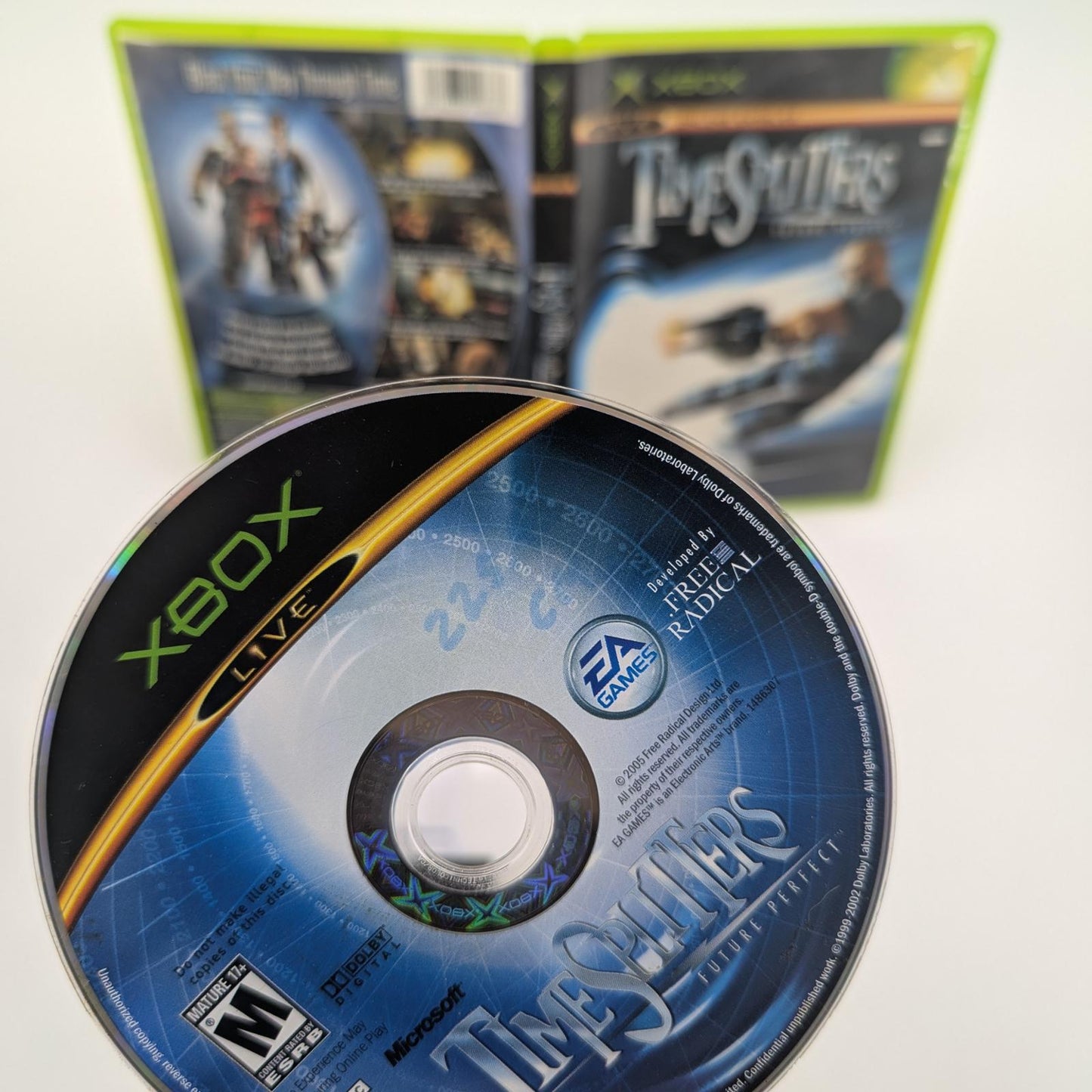 Time Splitters Future Perfect - Microsoft Xbox - Complete