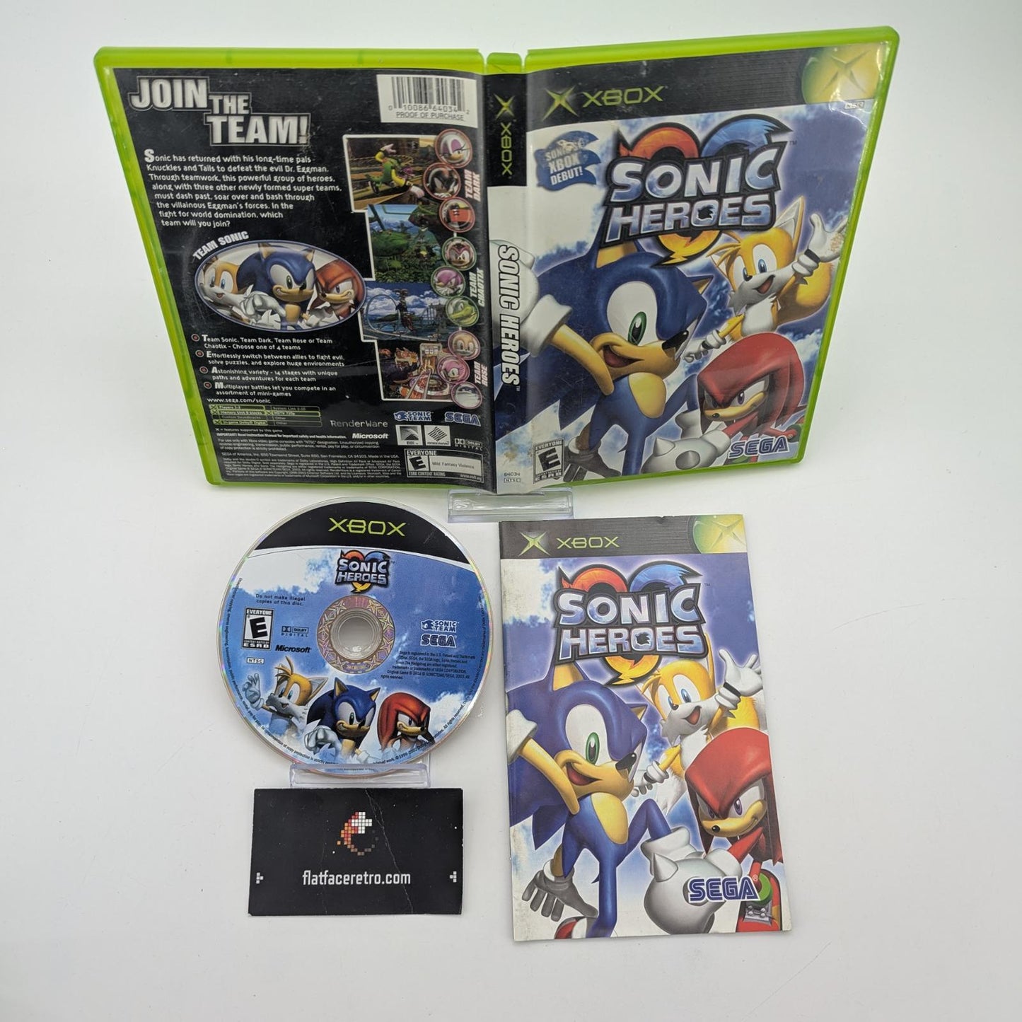 Sonic Heroes - Microsoft Xbox - Complete