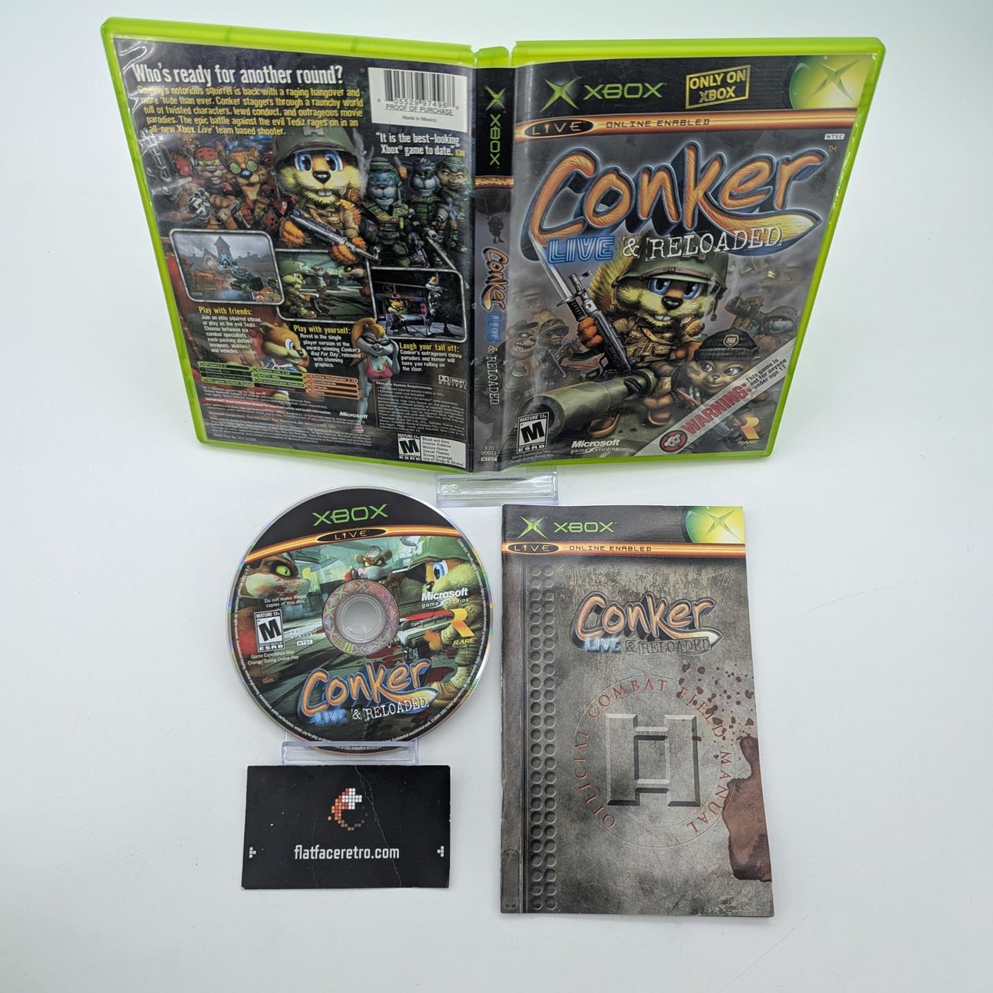 Conker Live and Reloaded - Microsoft Xbox - Complete