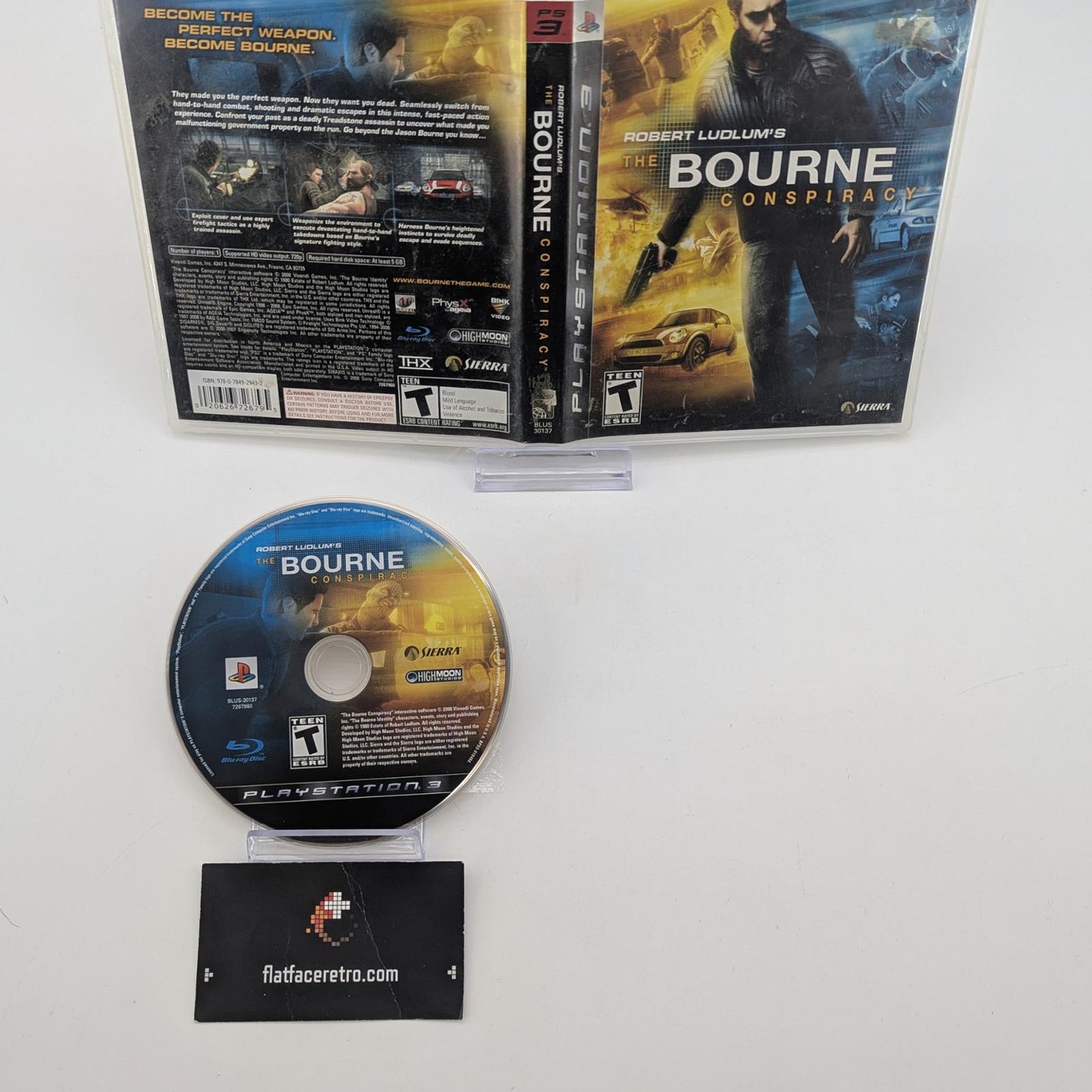 Robert Ludlum's The Bourne Conspiracy - Sony PlayStation 3 - Game and Box Only