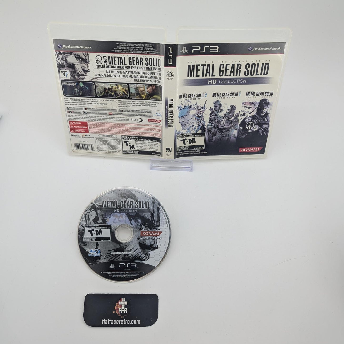 Metal Gear Solid HD Collection - Sony PlayStation 3 - Game and Box Only