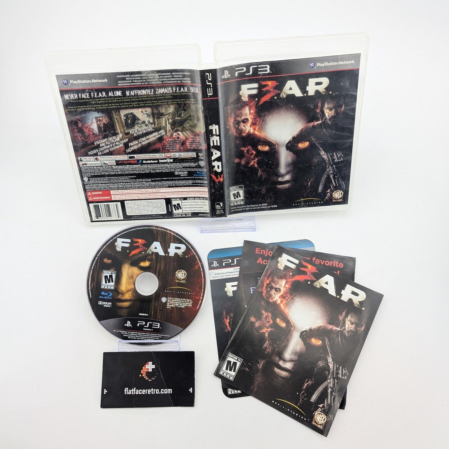 F.E.A.R. 3 - Sony PlayStation 3 - Complete
