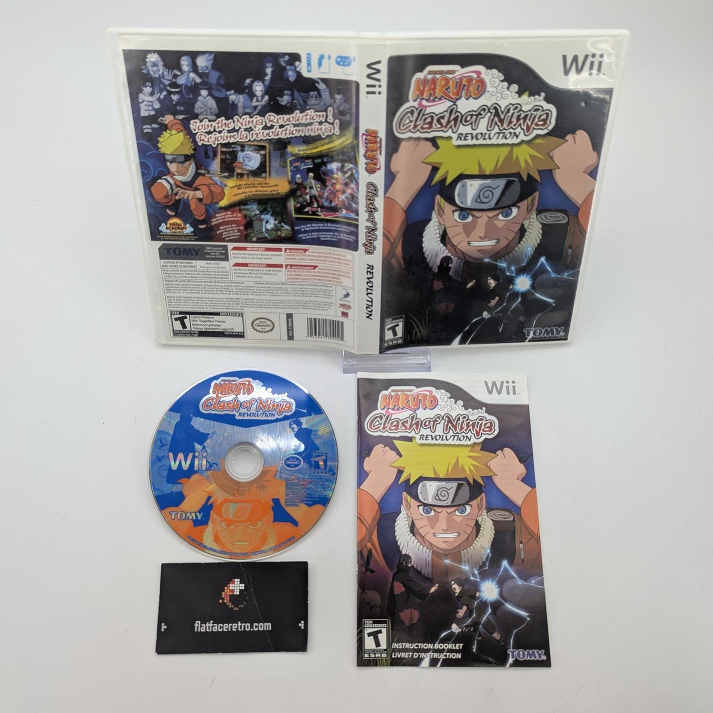 Naruto Clash of Ninja Revolution - Nintendo Wii - Complete