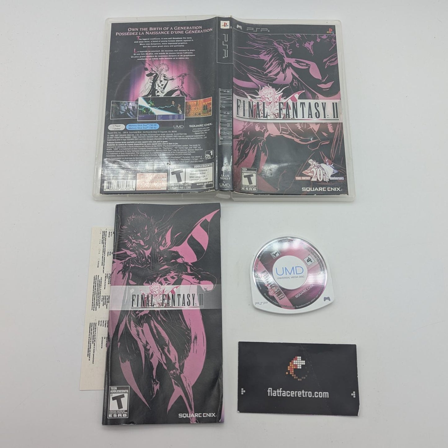 Final Fantasy II - Sony PSP - Complete