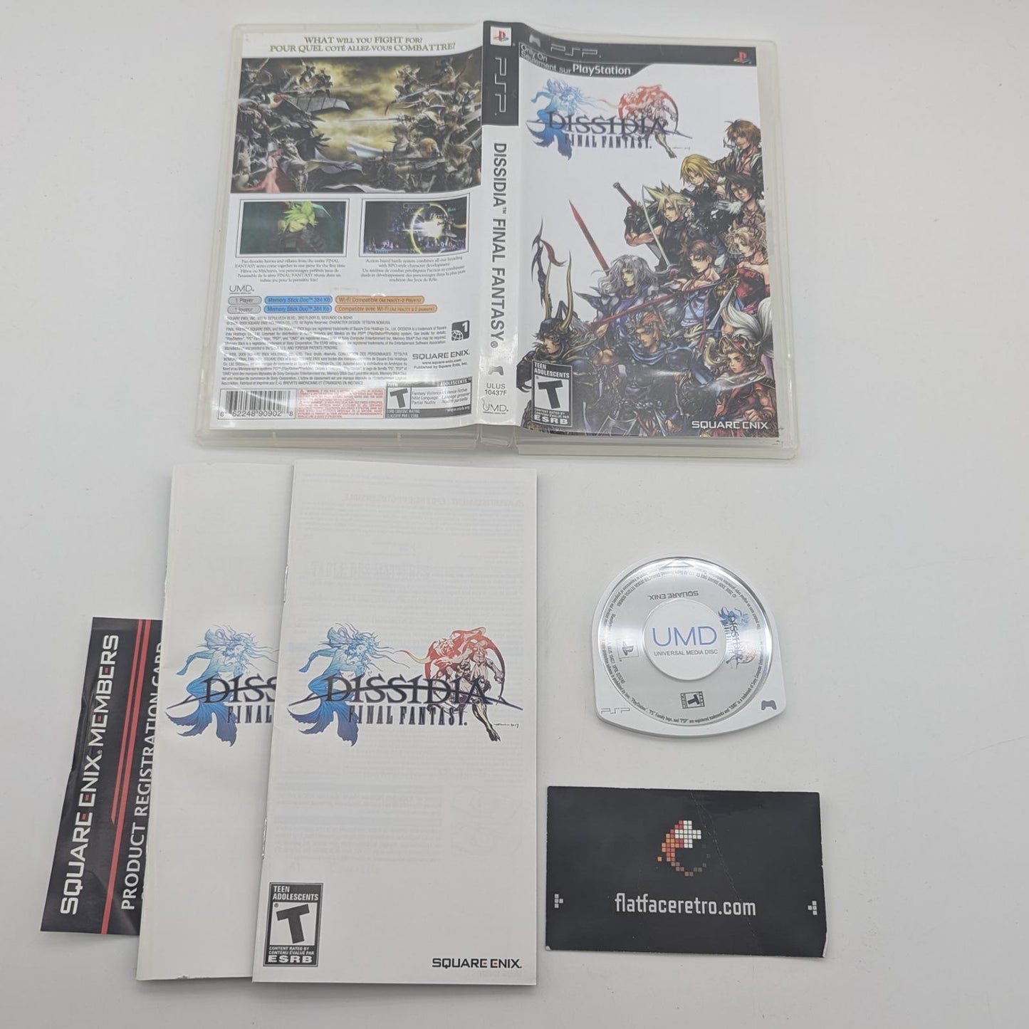 Dissidia Final Fantasy - Sony PSP - Complete