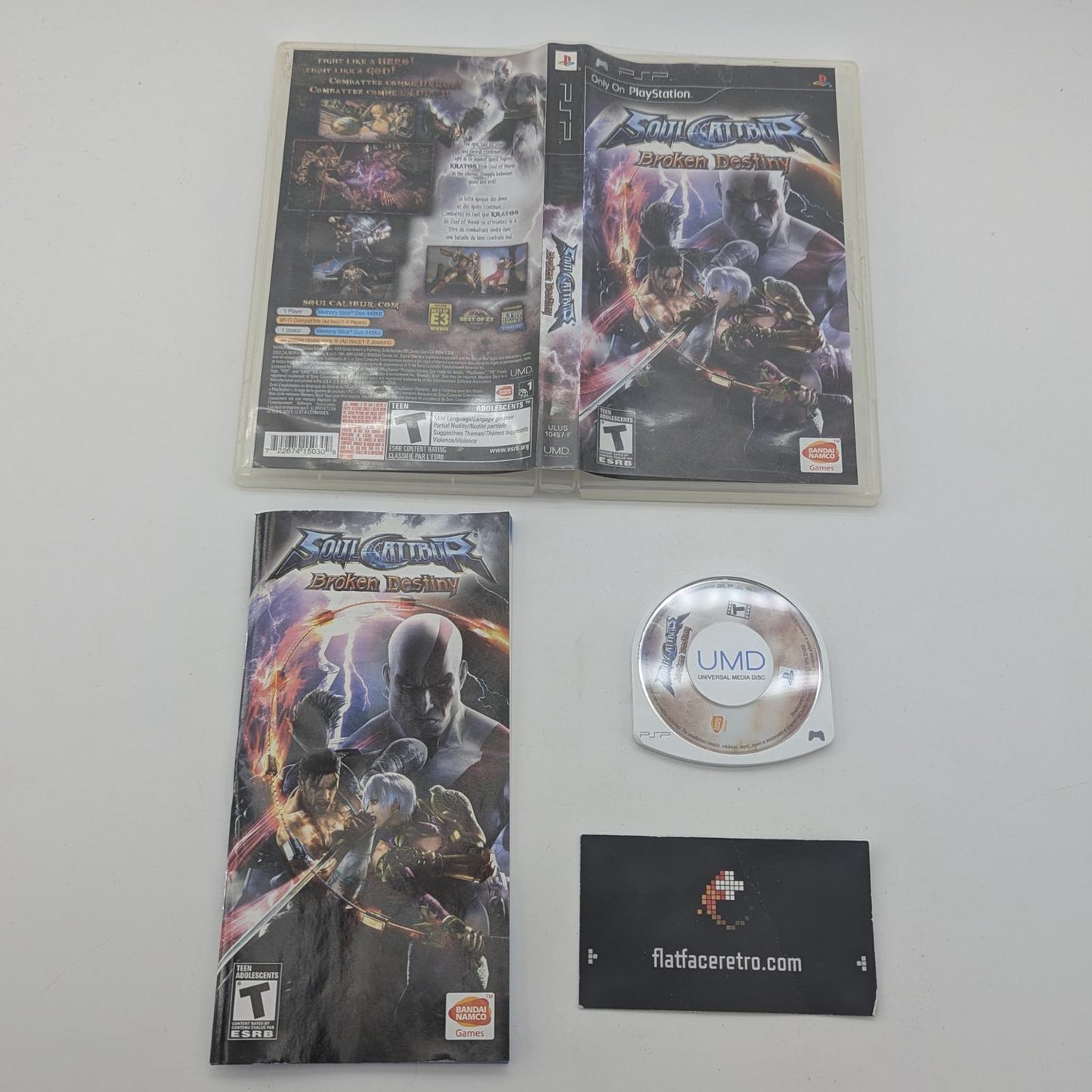 Soul Calibur: Broken Destiny - Sony PSP - Complete
