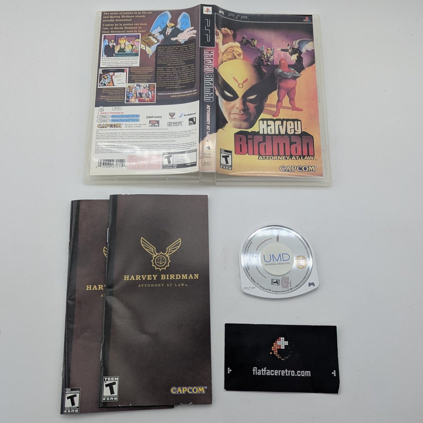 Harvey Birdman Attorney at Law - Sony PSP - Complete