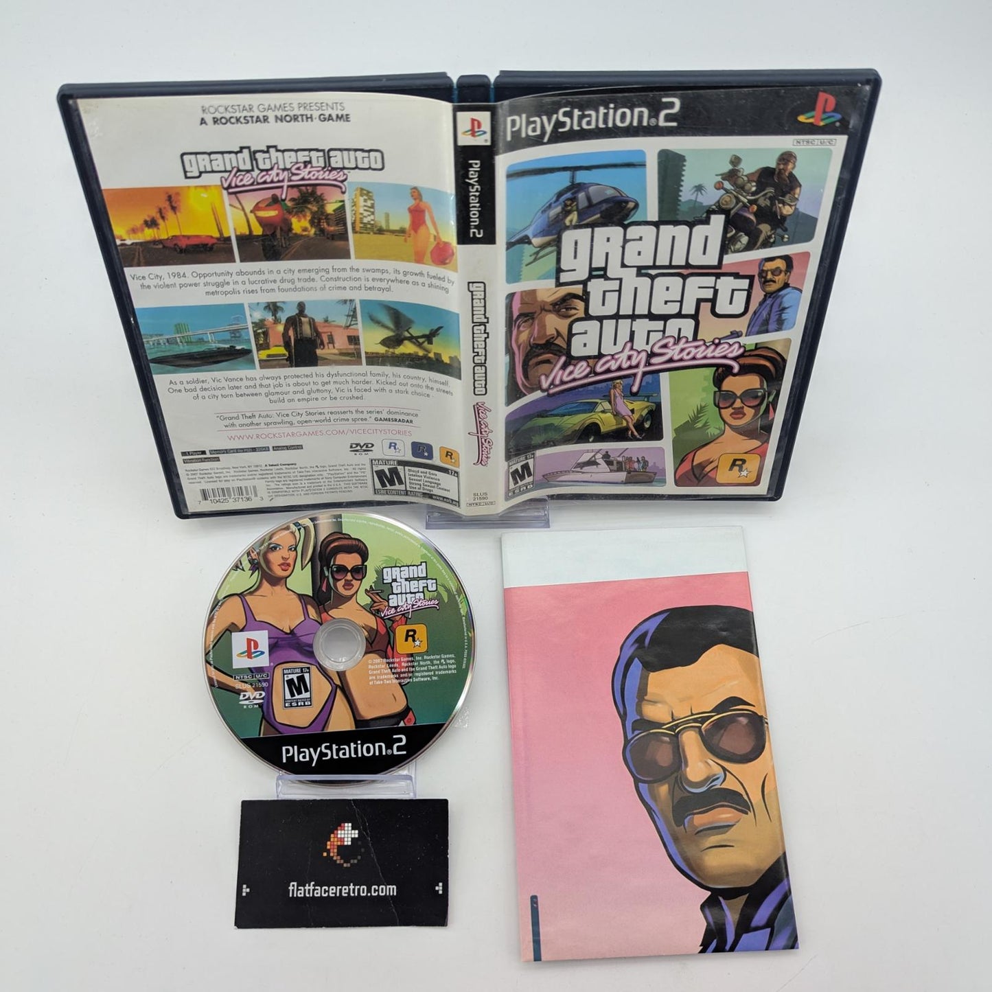 Grand Theft Auto Vice City Stories - Sony PlayStation 2 - Game and Box Only
