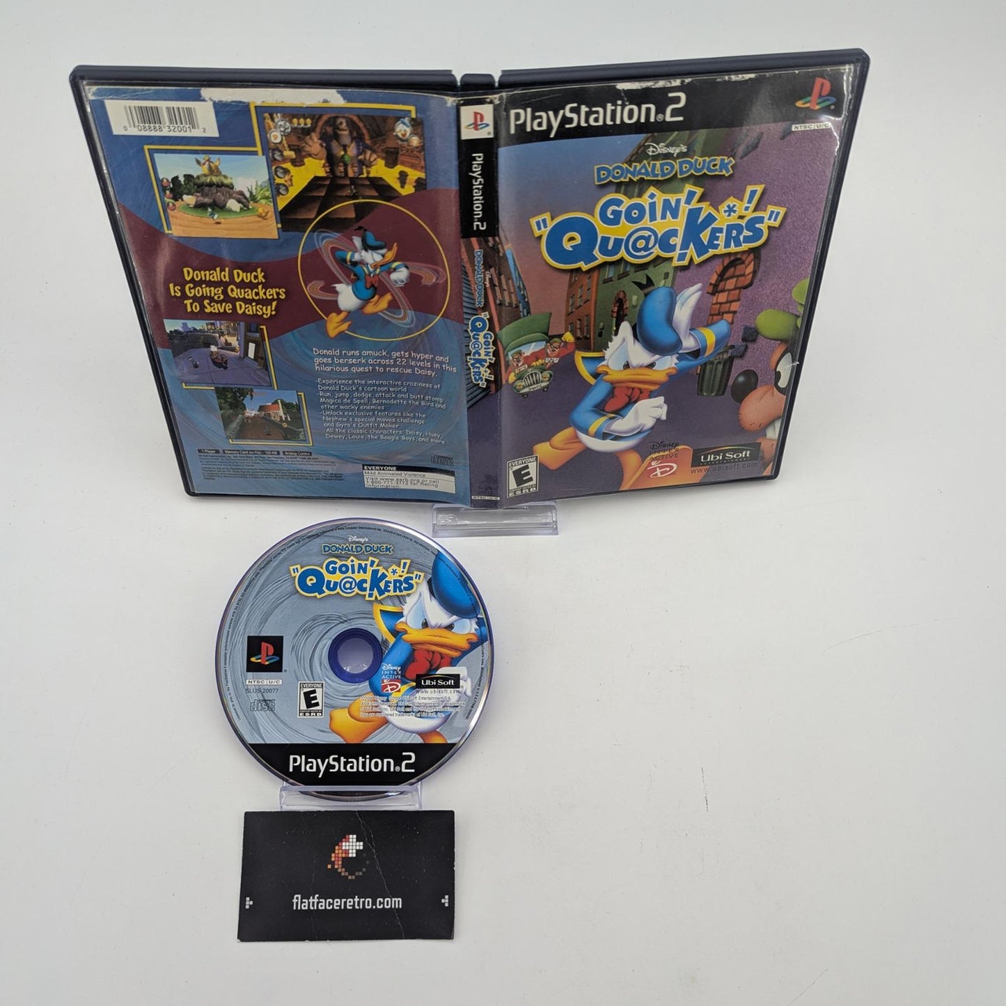 Donald Duck Going Quackers - Sony PlayStation 2 - Game and Box Only