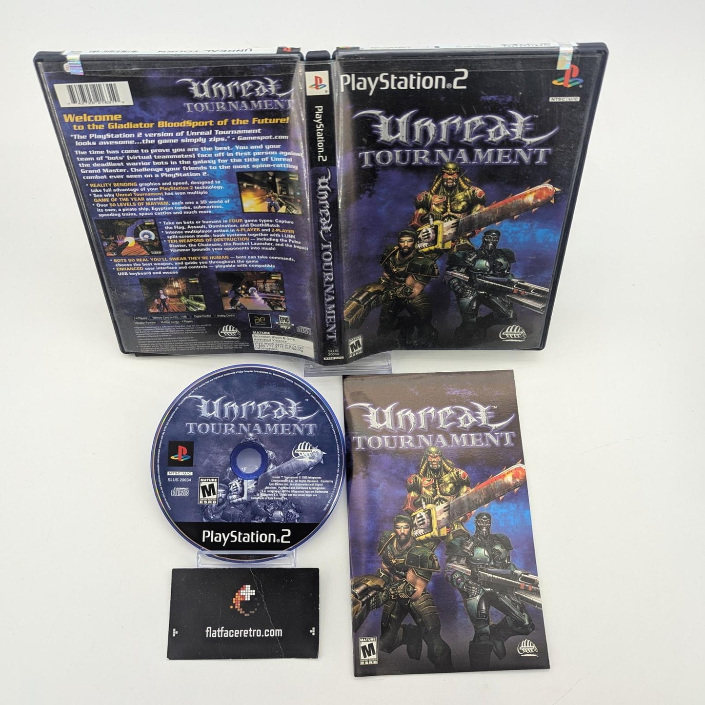 Unreal Tournament - Sony PlayStation 2 - Complete