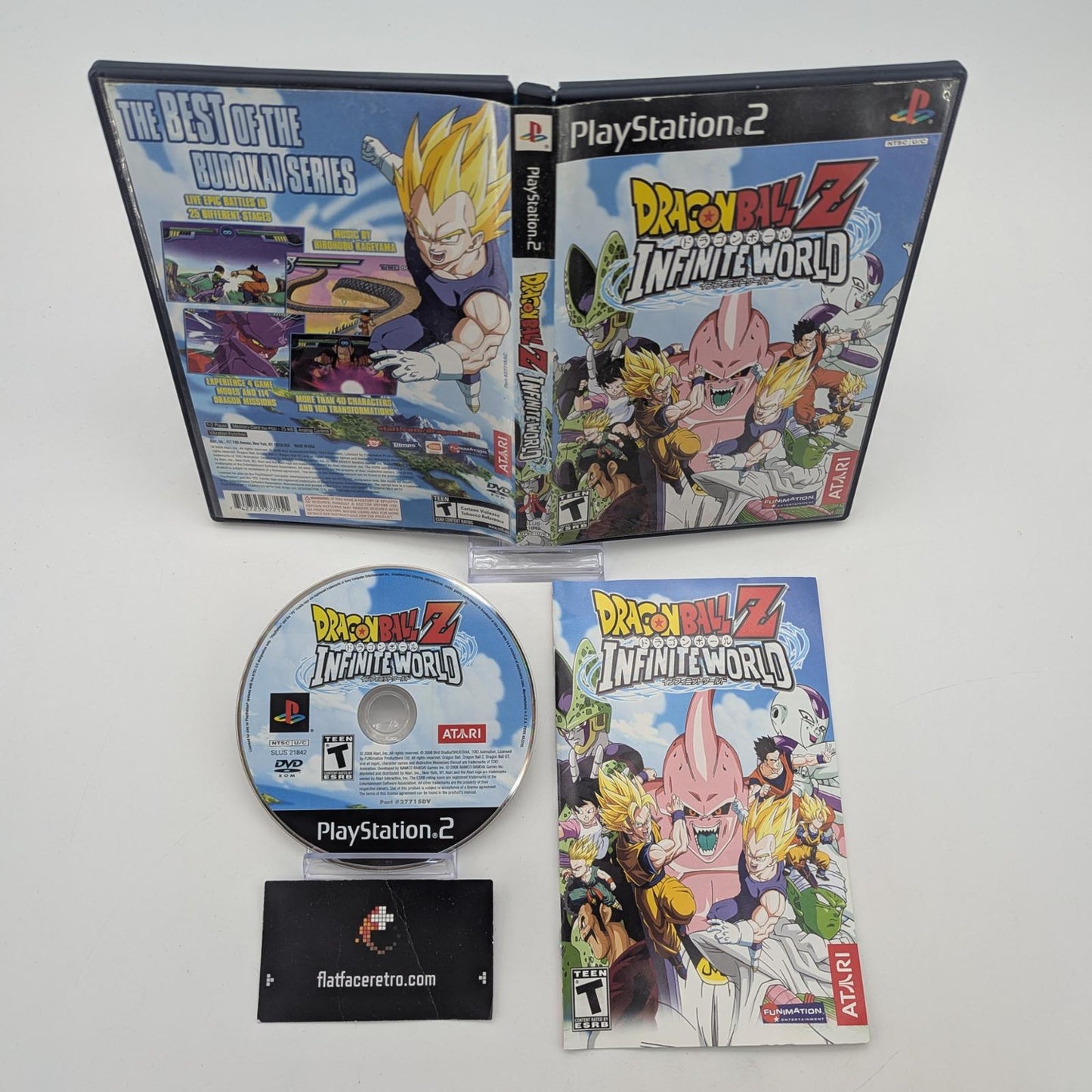 Dragon Ball Z Infinite World - Sony PlayStation 2 - Complete