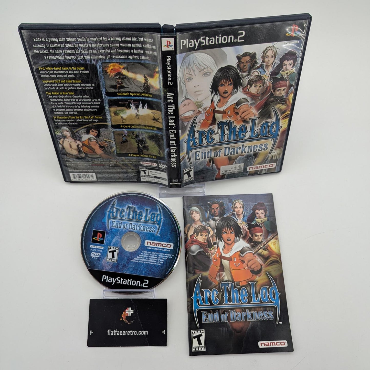 Arc the Lad End of Darkness - Sony PlayStation 2 - Complete