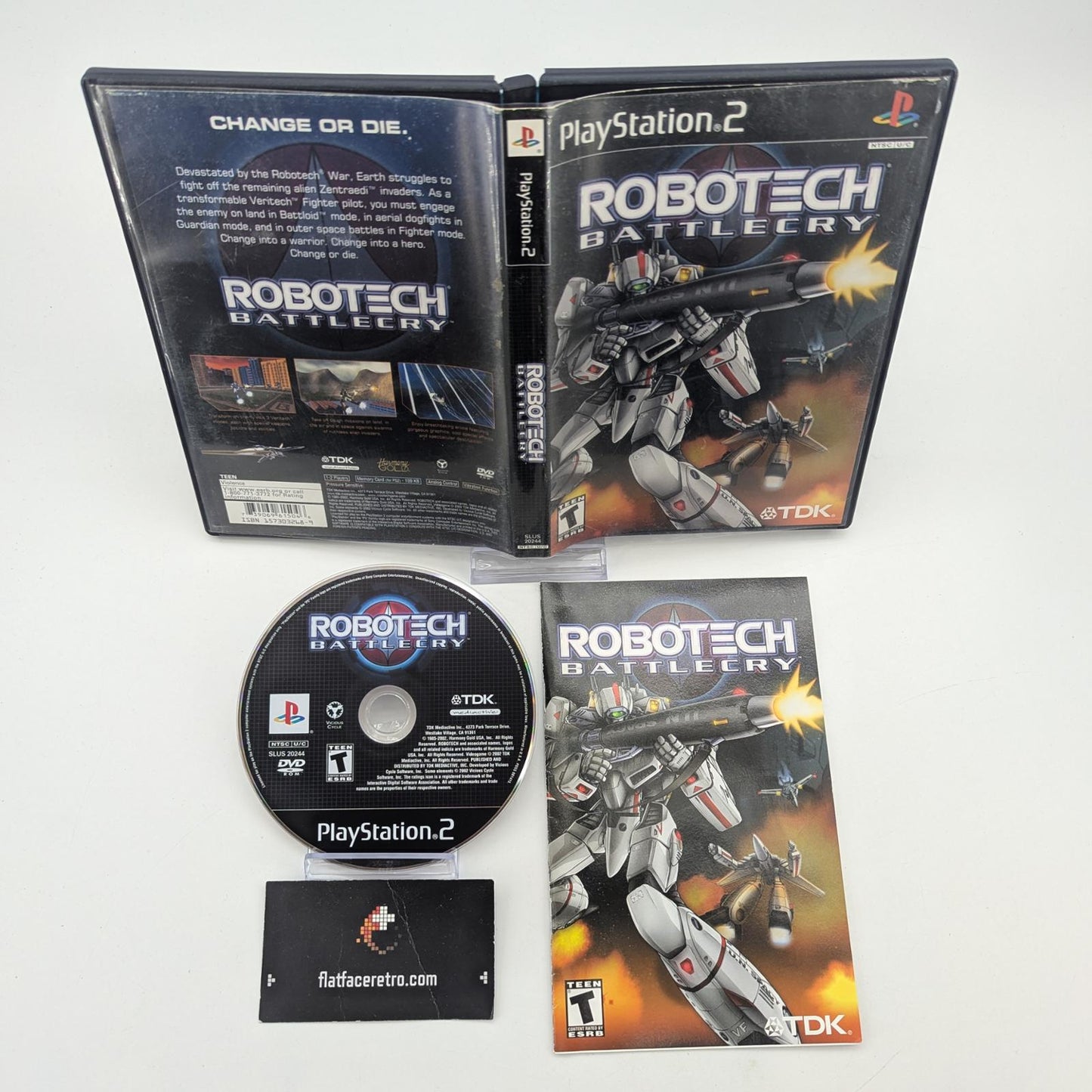 Robotech Battlecry - Sony PlayStation 2 - Complete