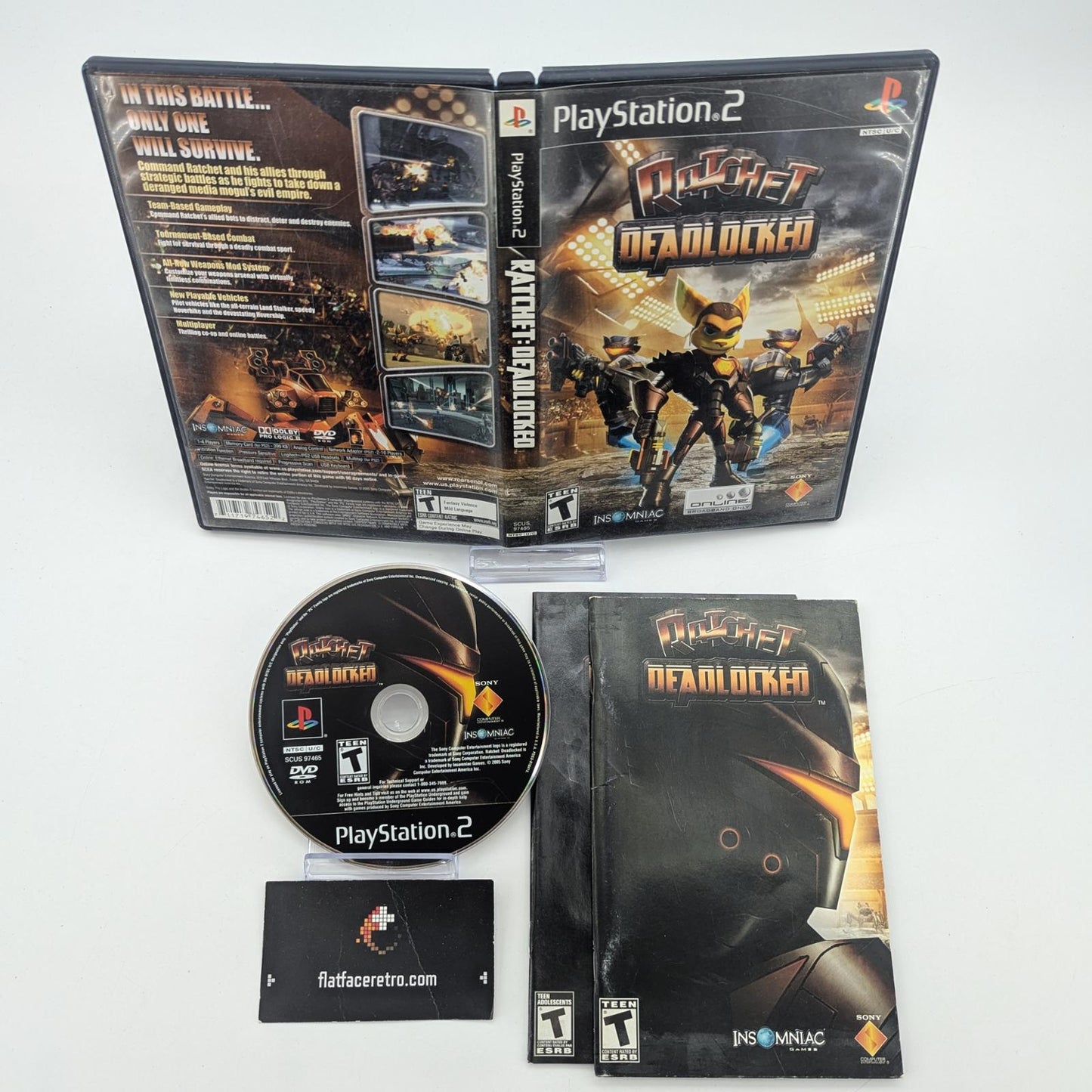 Ratchet Deadlocked - Sony PlayStation 2 - Complete