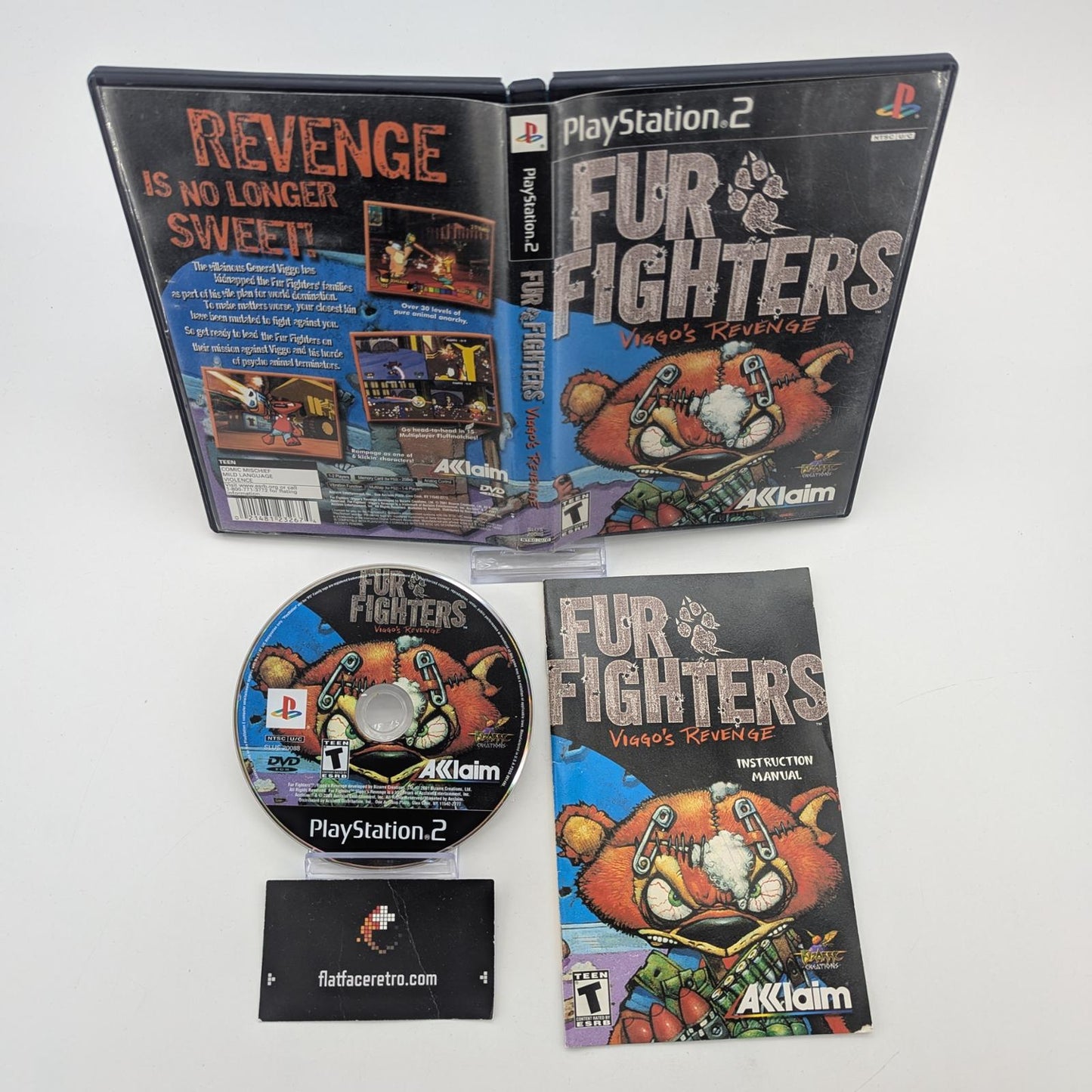 Fur Fighters Viggos Revenge - Sony PlayStation 2 - Complete