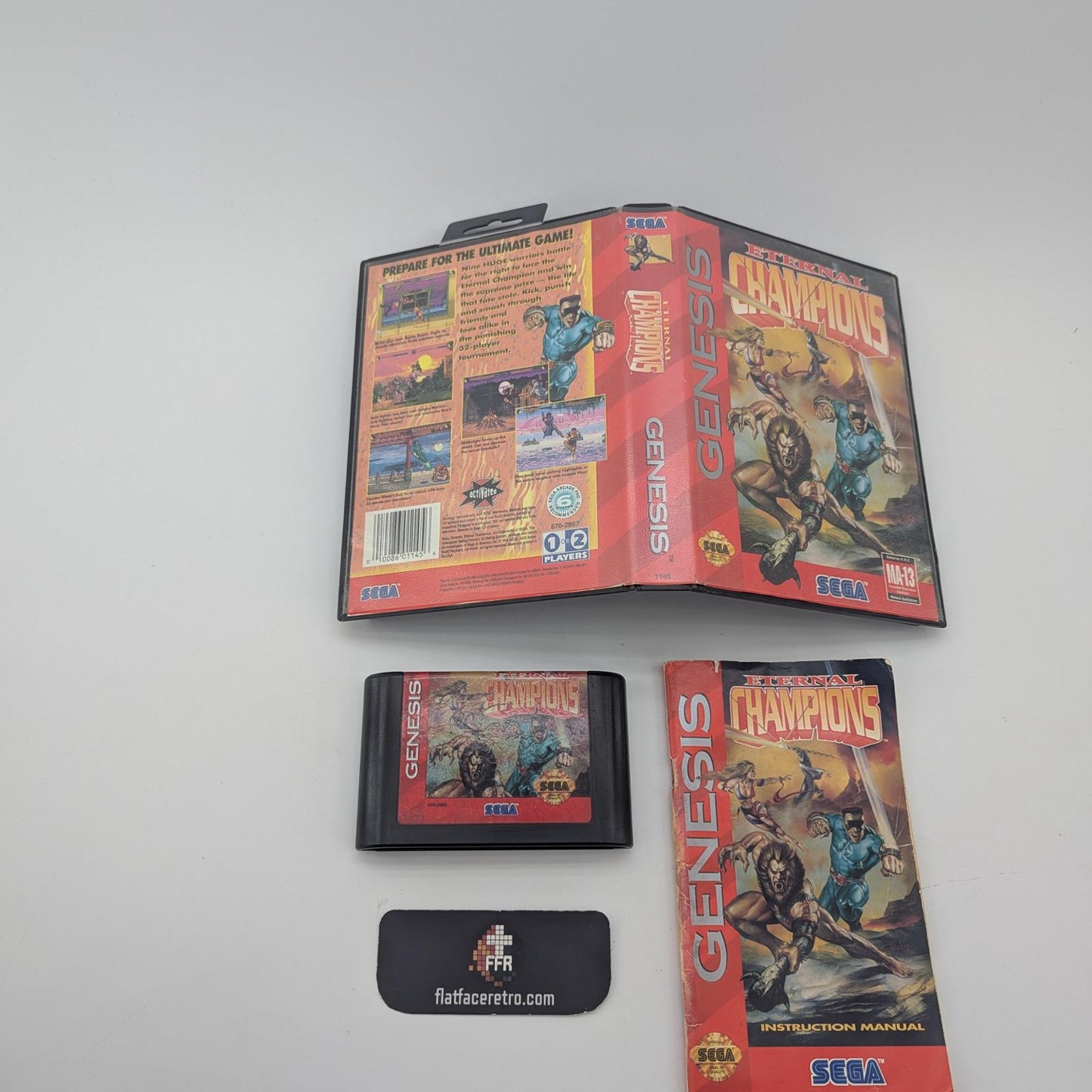 Eternal Champions - Sega Genesis - Complete