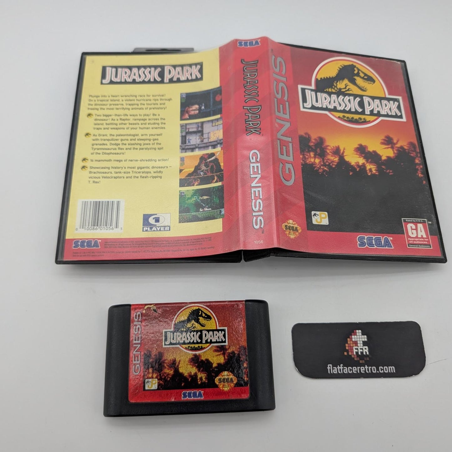 Jurassic Park - Sega Genesis - Game and Box Only