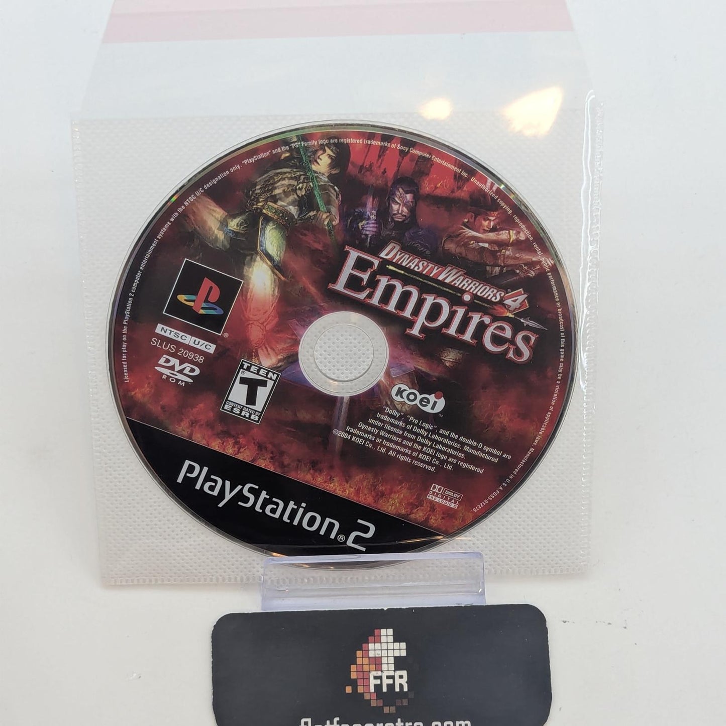Dynasty Warriors 4 Empires - Sony PlayStation 2 - Game Only