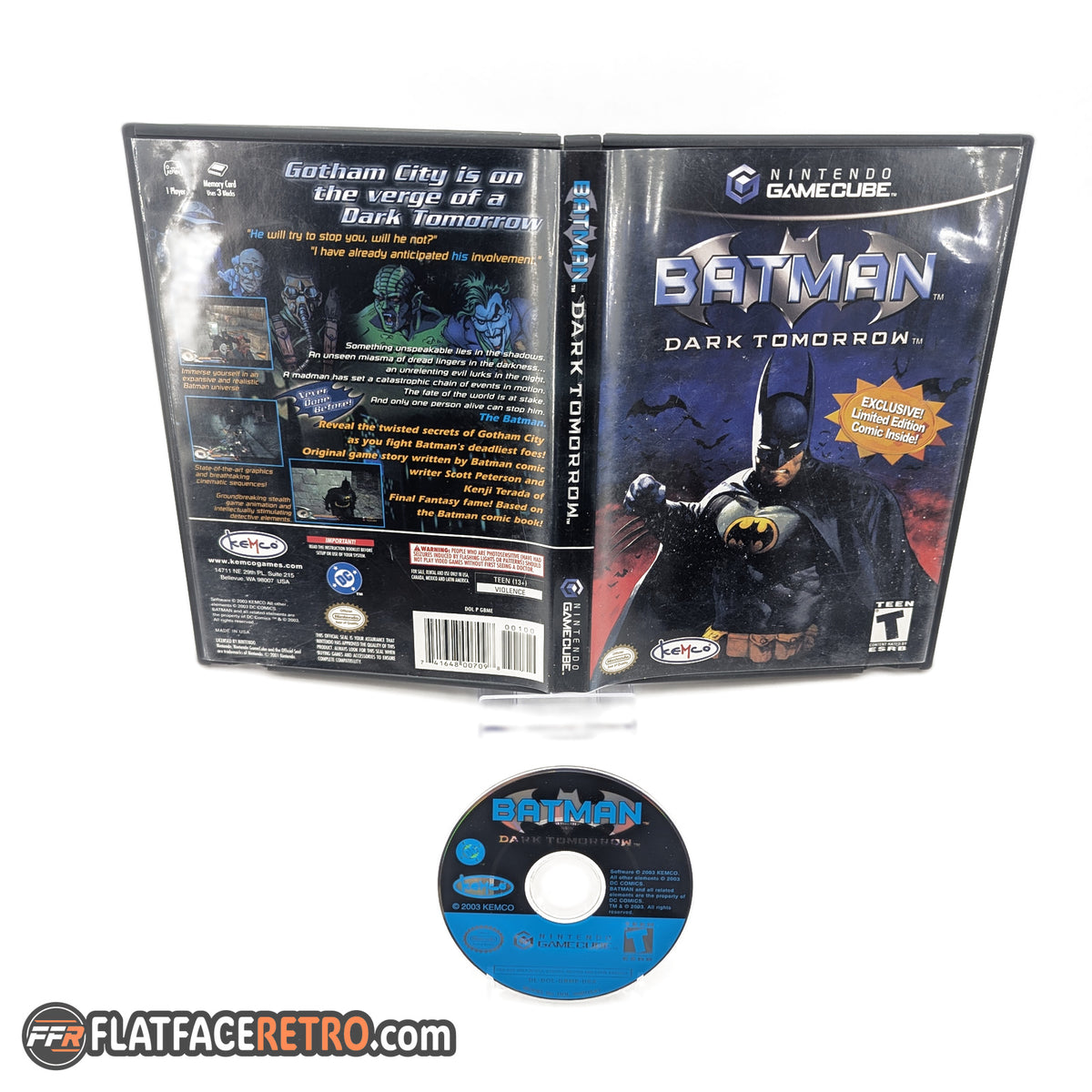 Batman Dark Tomorrow - Nintendo Gamecube - Game and Case Insert Only
