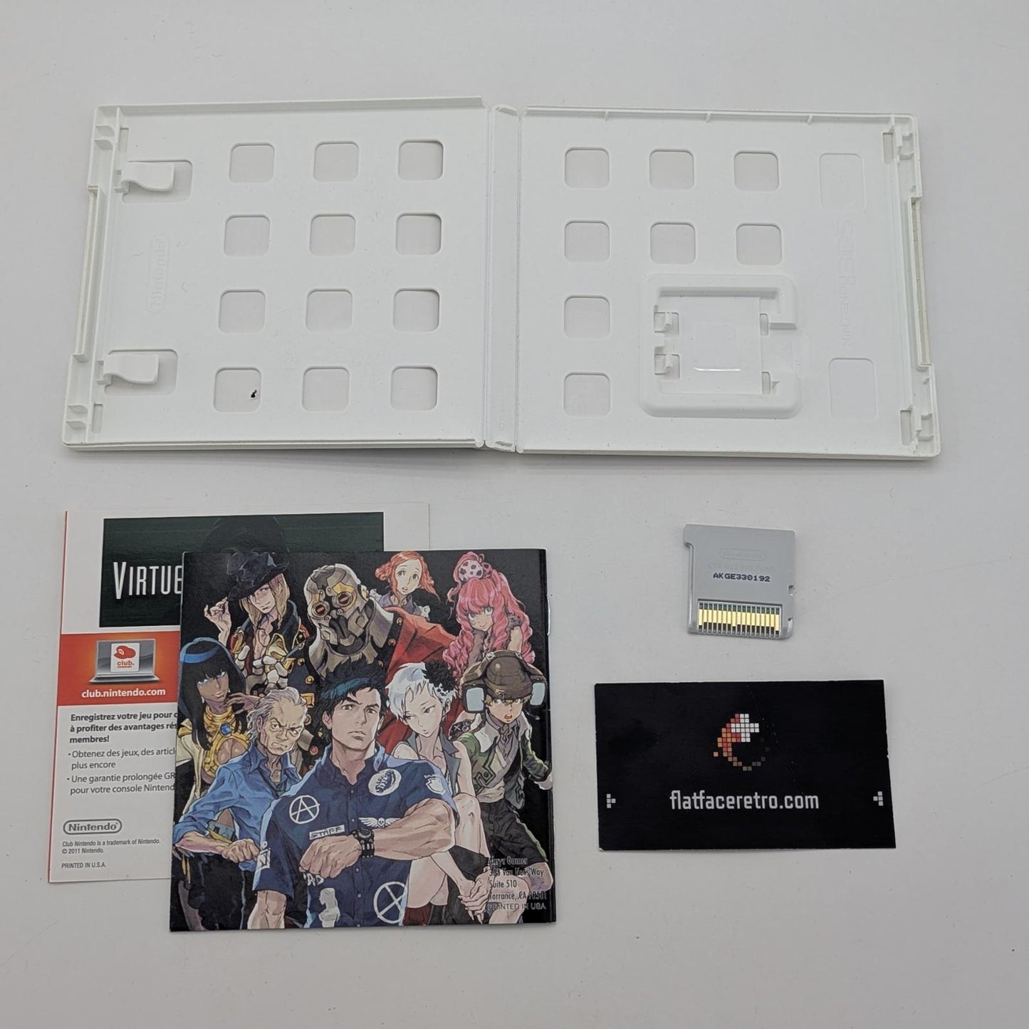 Zero Escape: Virtues Last Reward - Nintendo 3DS - Complete