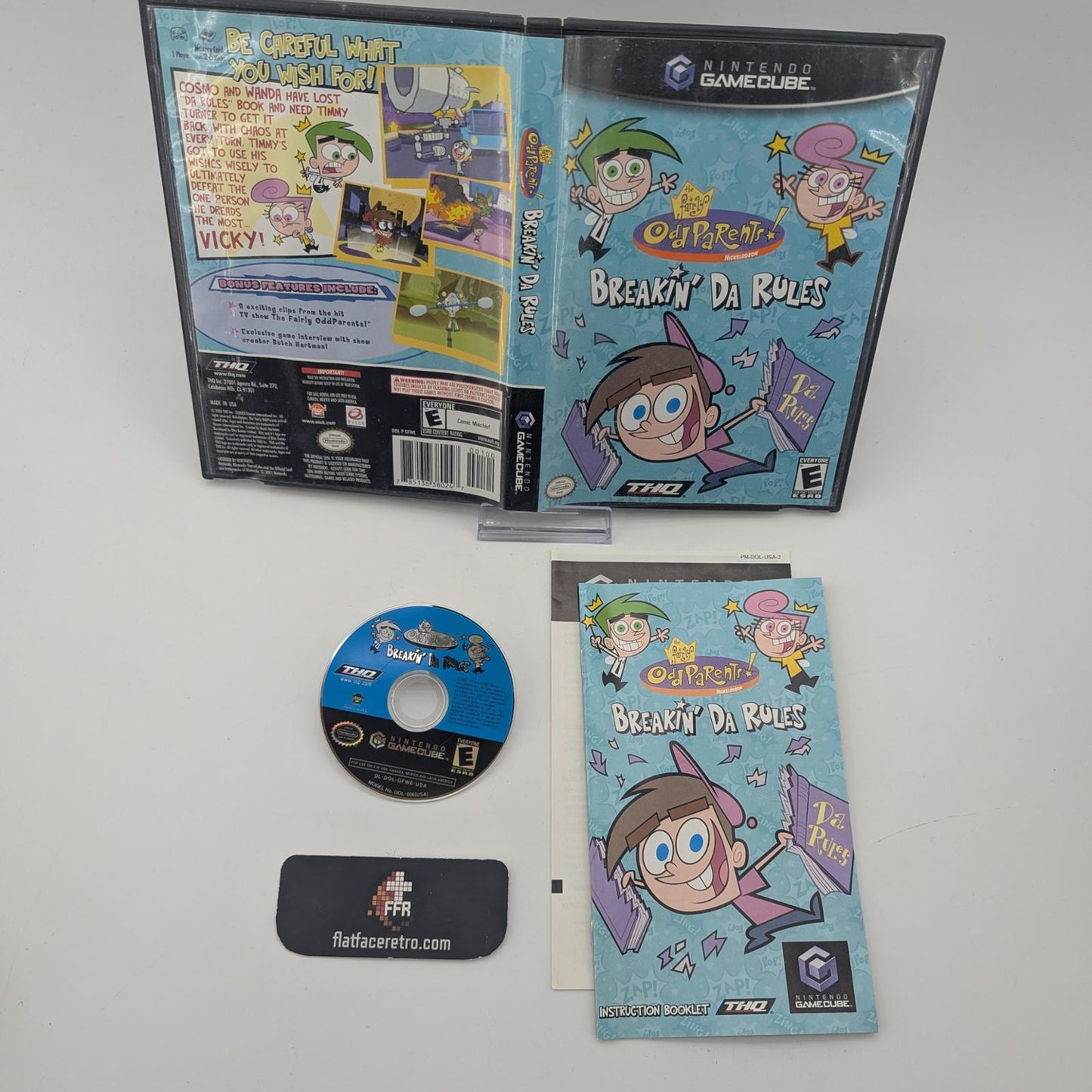 Fairly Odd Parents: Breakin' Da Rules - Nintendo Gamecube - Complete