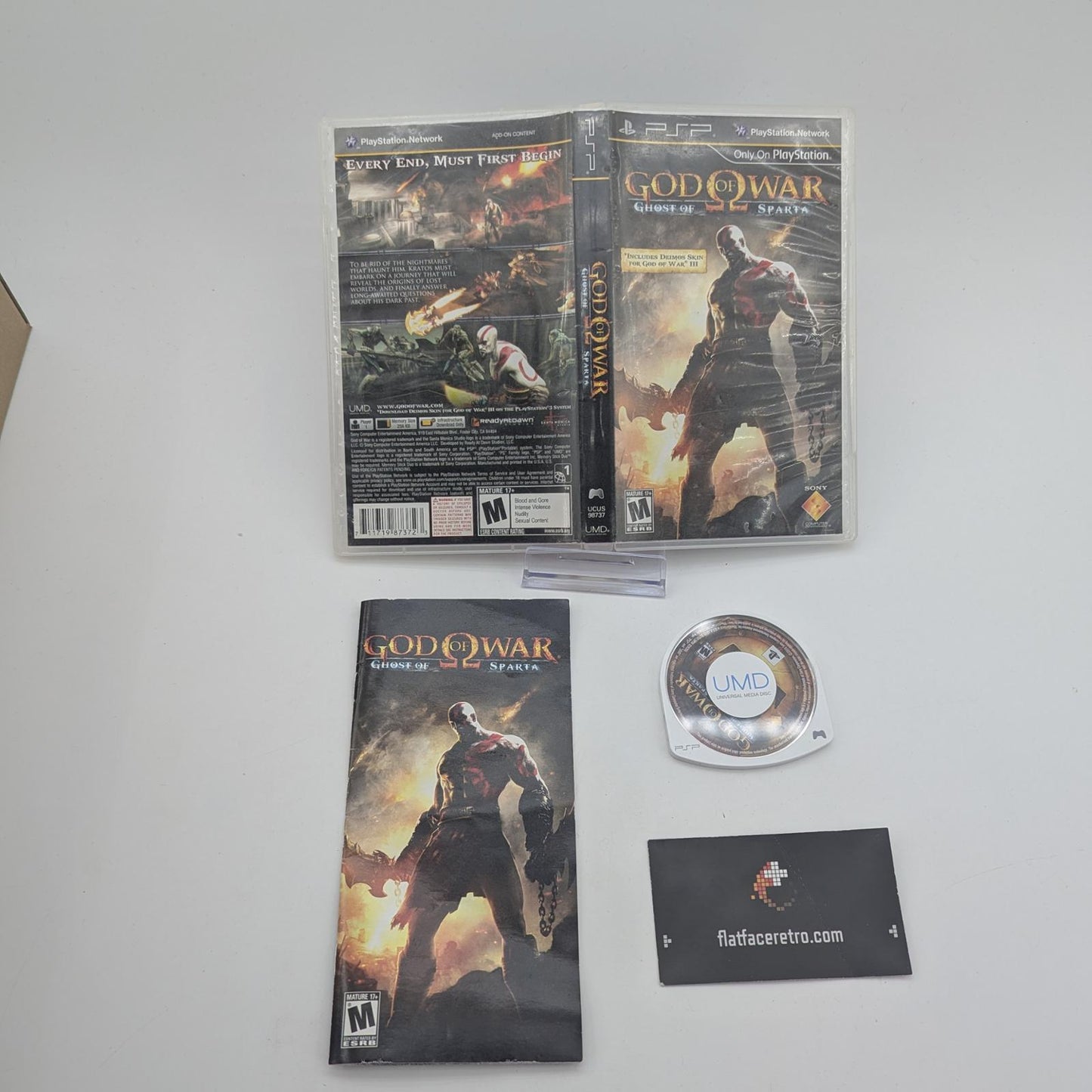 God of War: Ghost of Sparta - Sony PSP - Complete
