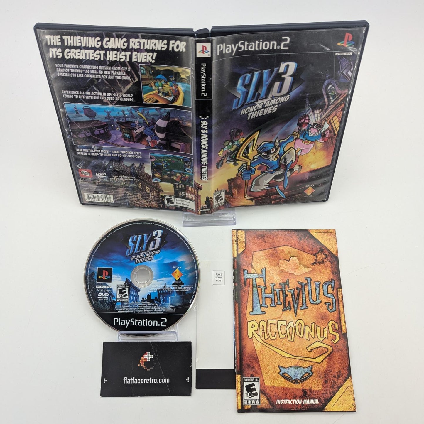 Sly 3 Honor Among Thieves - Sony PlayStation 2 - Complete