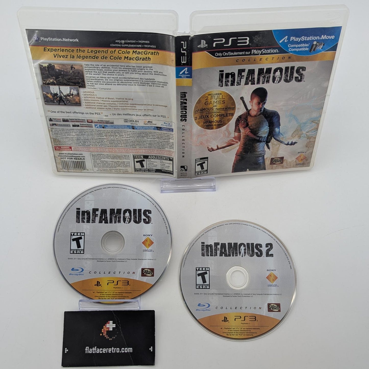 Infamous Collection - Sony PlayStation 3 - Game and Box Only