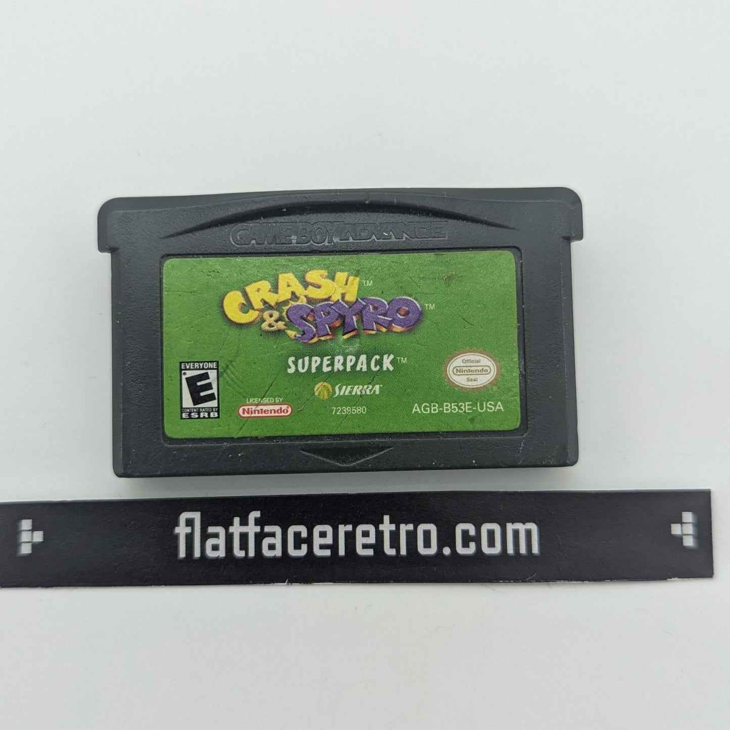 Crash and Spyro Superpack: Season of Ice & Huge Adventure - Nintendo Game Boy Advance - Game Only