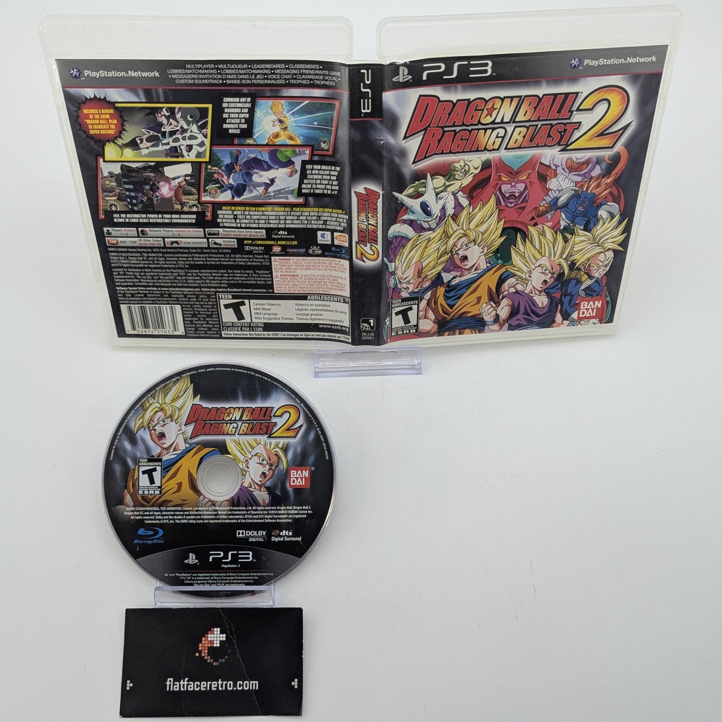Dragon Ball: Raging Blast 2 - Sony PlayStation 3 - Game and Box Only