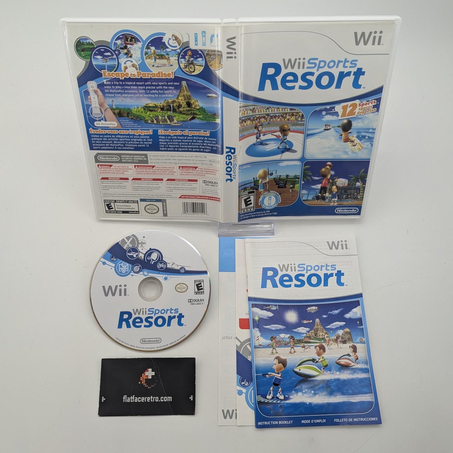 Wii Sports Resort - Nintendo Wii - Complete