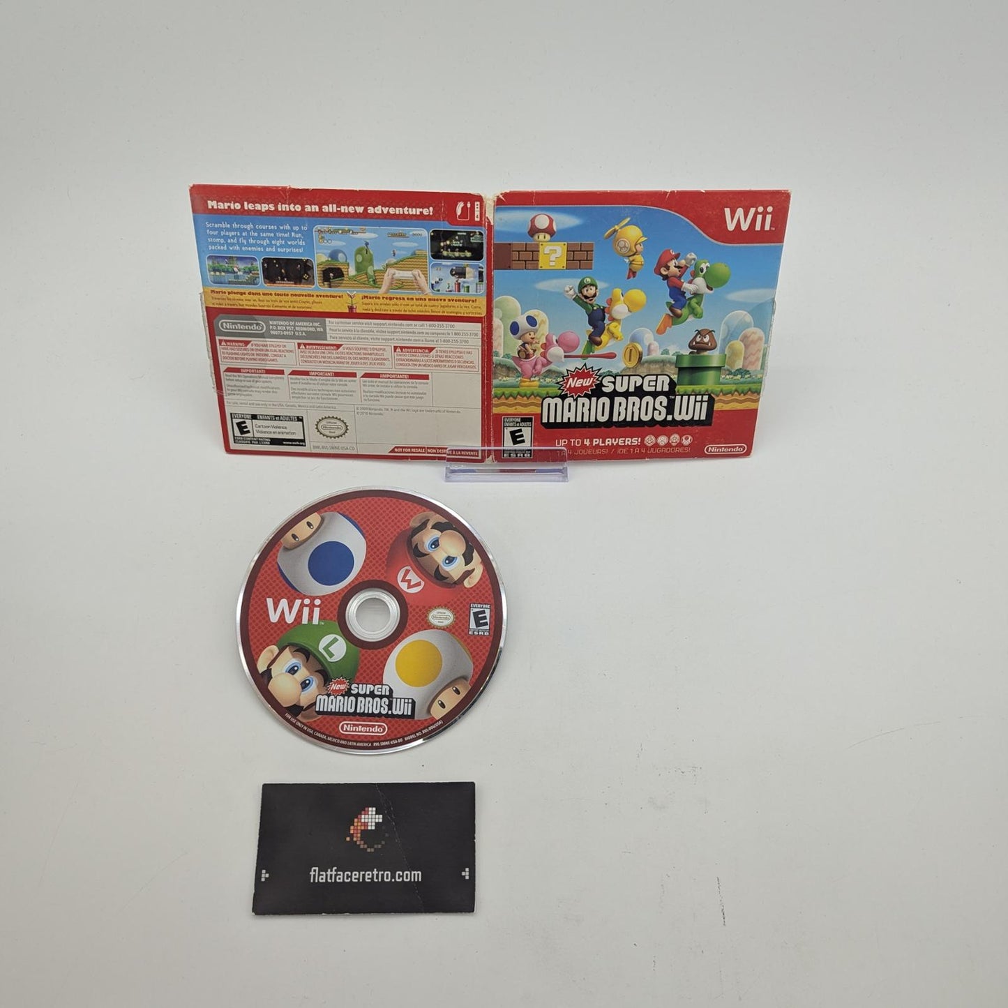 New Super Mario Bros. Wii - Nintendo Wii - Game and Box Only
