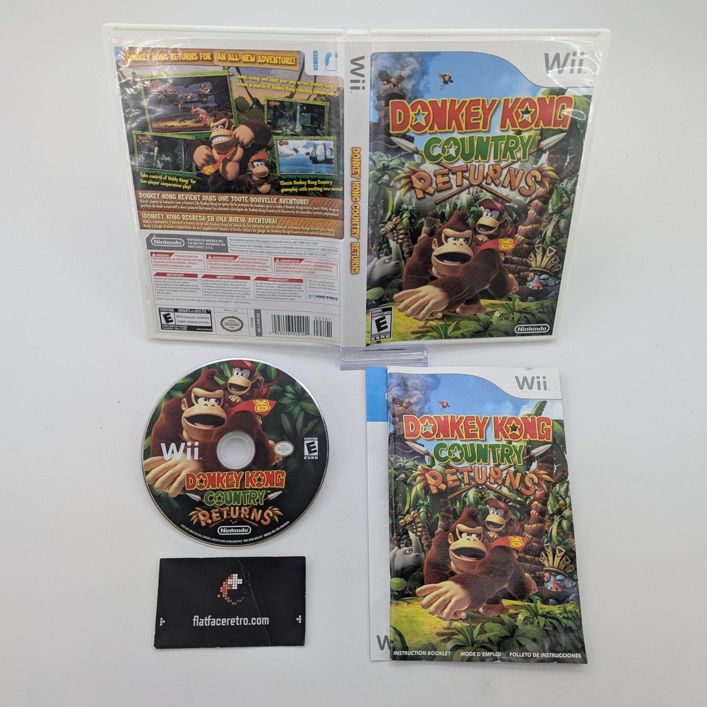 Donkey Kong Country Returns - Nintendo Wii - Complete