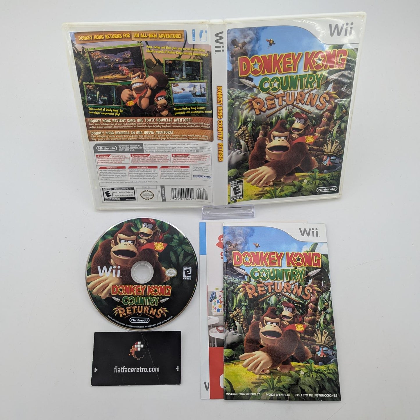 Donkey Kong Country Returns - Nintendo Wii - Complete