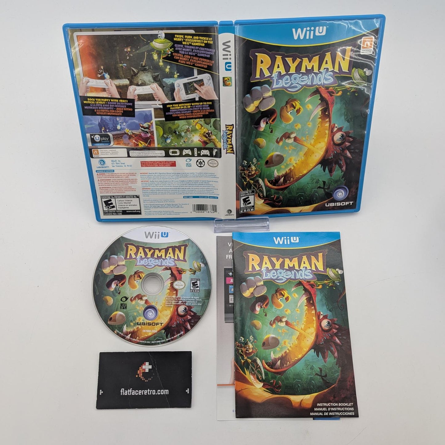 Rayman Legends - Nintendo Wii U - Complete