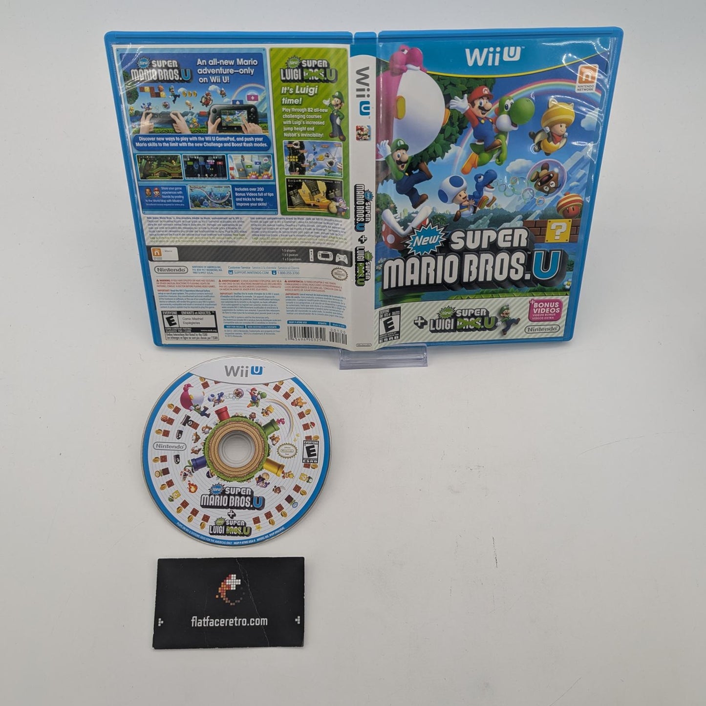New Super Mario Bros. U + New Super Luigi U - Nintendo Wii U - Game and Box Only