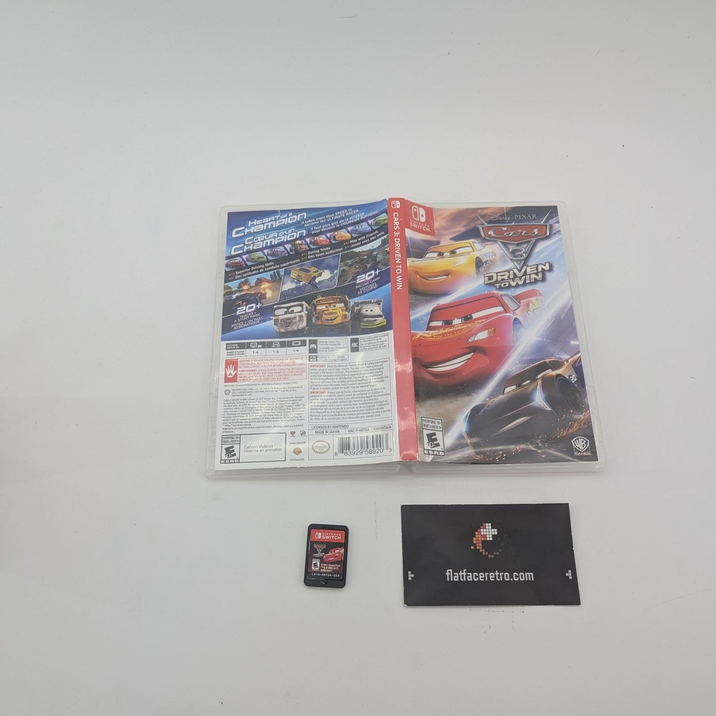 Cars 3 Driven to Win - Nintendo Switch - Complete