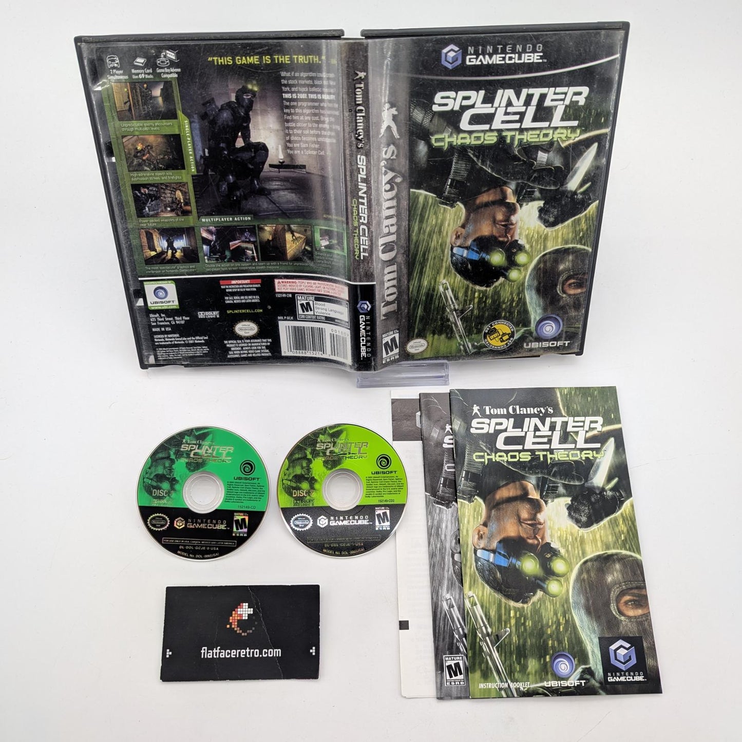 Splinter Cell Chaos Theory - Nintendo Gamecube - Complete