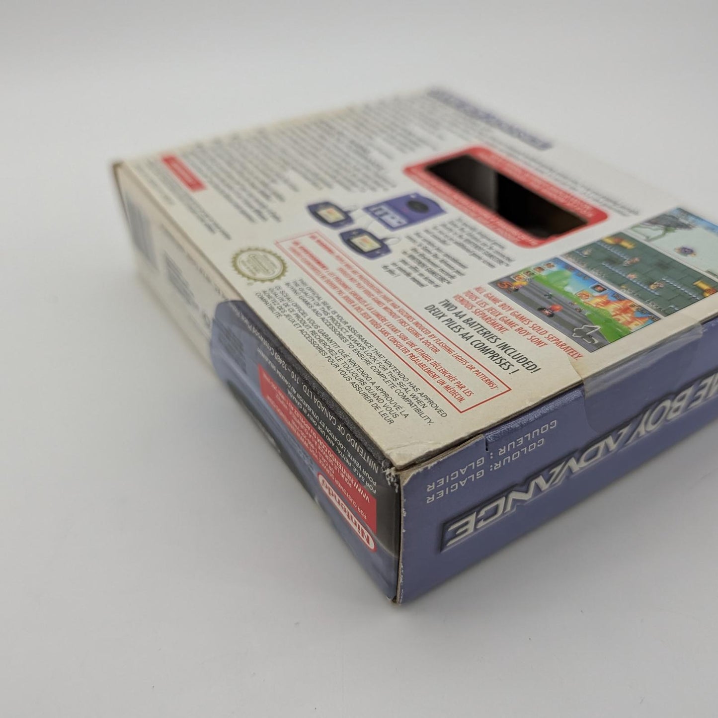 Game Boy Advance Glacier System - Nintendo Game Boy Advance - Complete