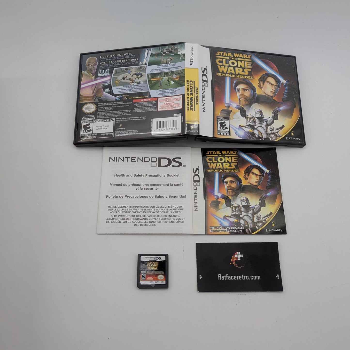 Star Wars Clone Wars: Republic Heroes - Nintendo DS - Complete