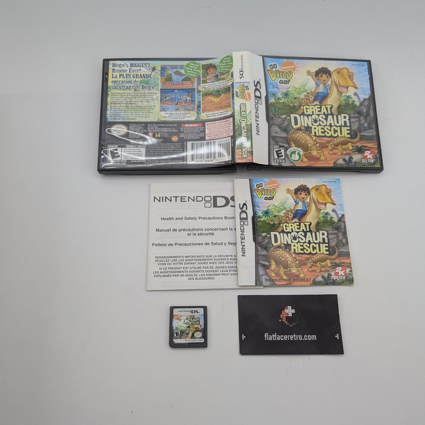 Go, Diego, Go: Great Dinosaur Rescue - Nintendo DS - Complete