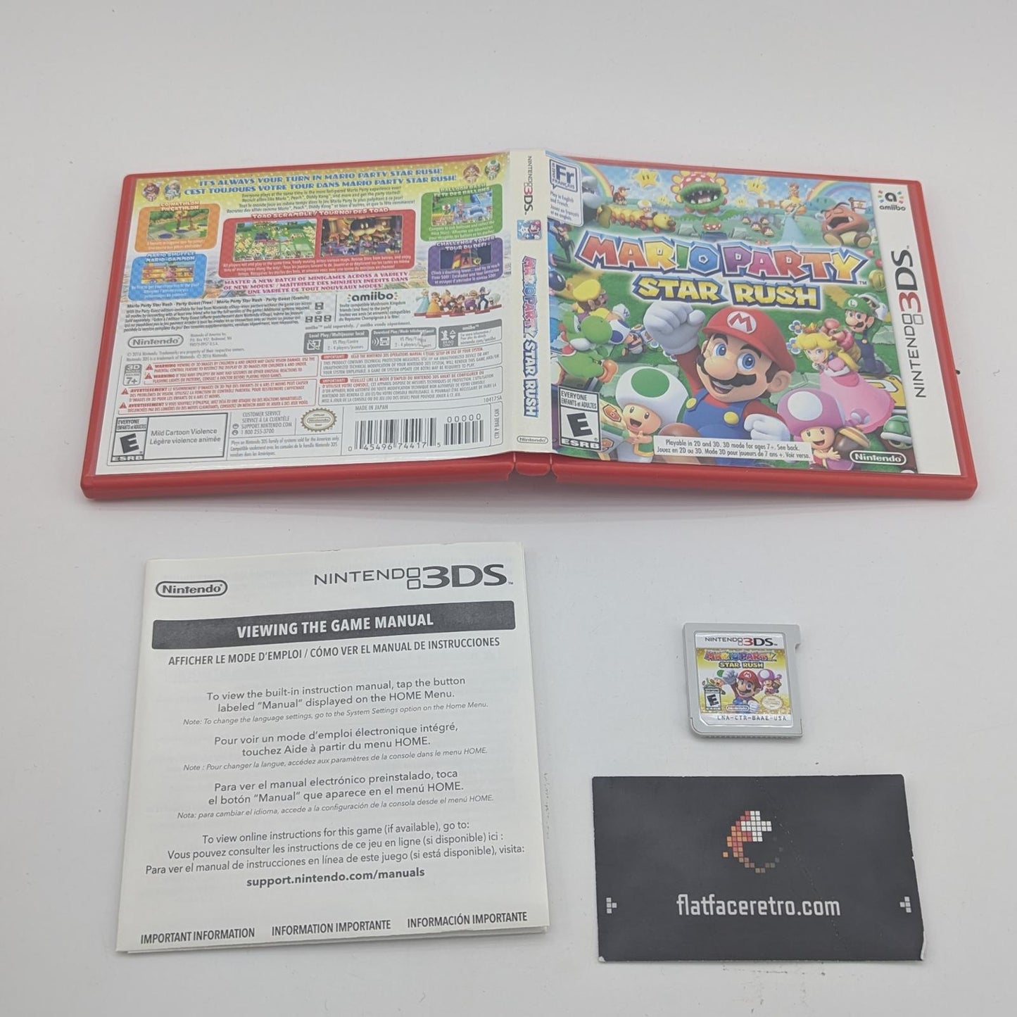 Mario Party Star Rush - Nintendo 3DS - Complete