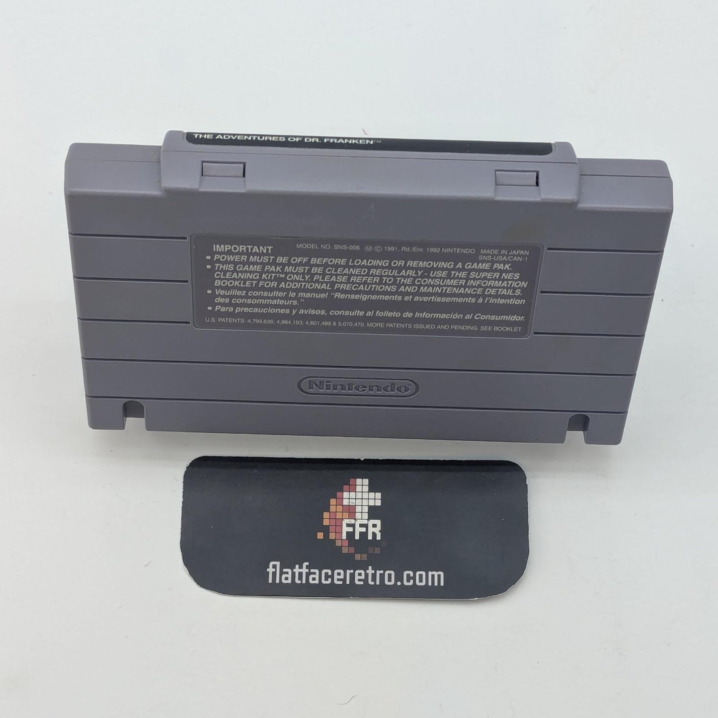 Adventures of Dr Franken - Nintendo SNES - Game Only