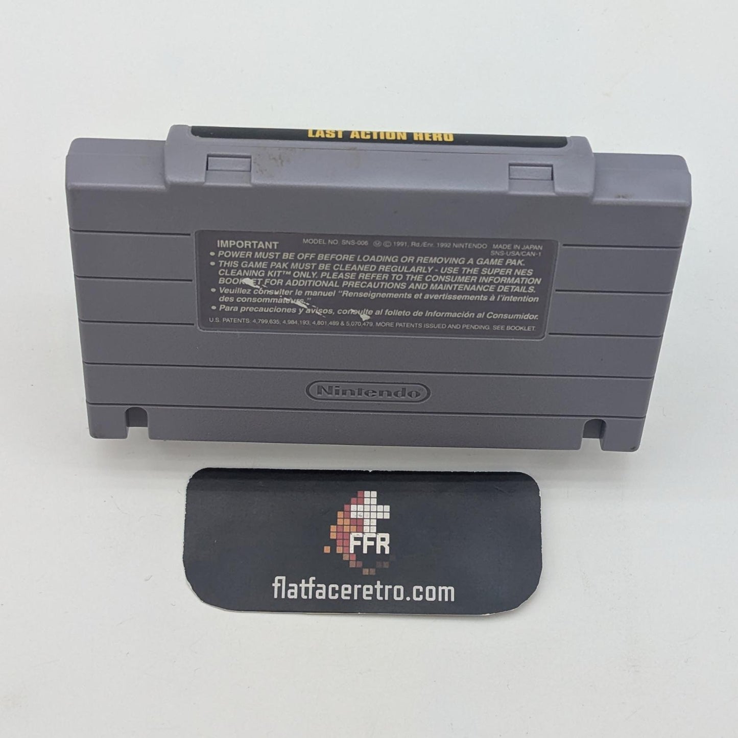 Last Action Hero - Nintendo SNES - Game Only