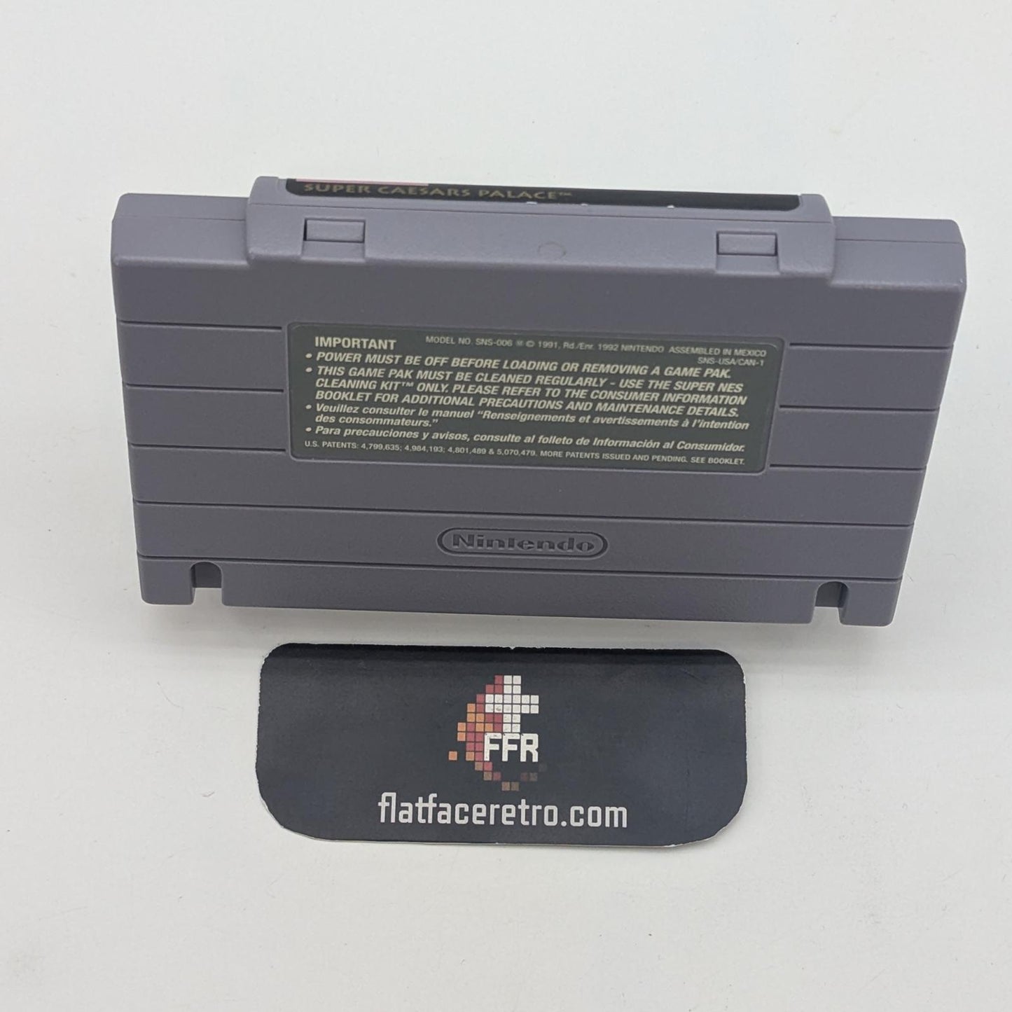 Super Caesar's Palace - Nintendo SNES - Game Only